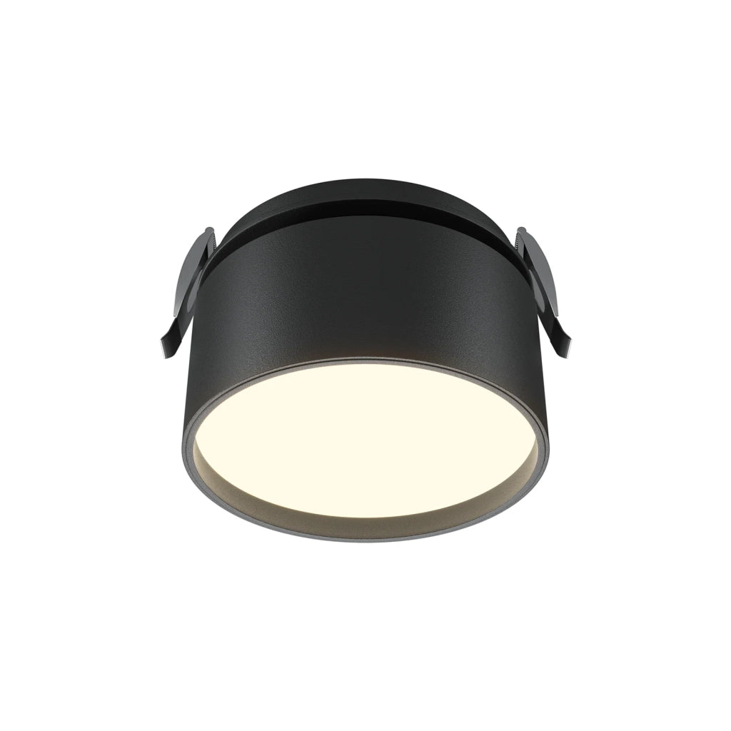 Maytoni Faretto Onda 1 luce LED integrato nero alluminio