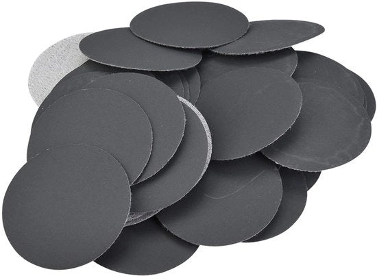 Set di carta abrasiva 1500# - carta abrasiva 50mm - dischi abrasivi - potenza di abrasione - resistenza all'abrasione - adatto per uso umido/secche