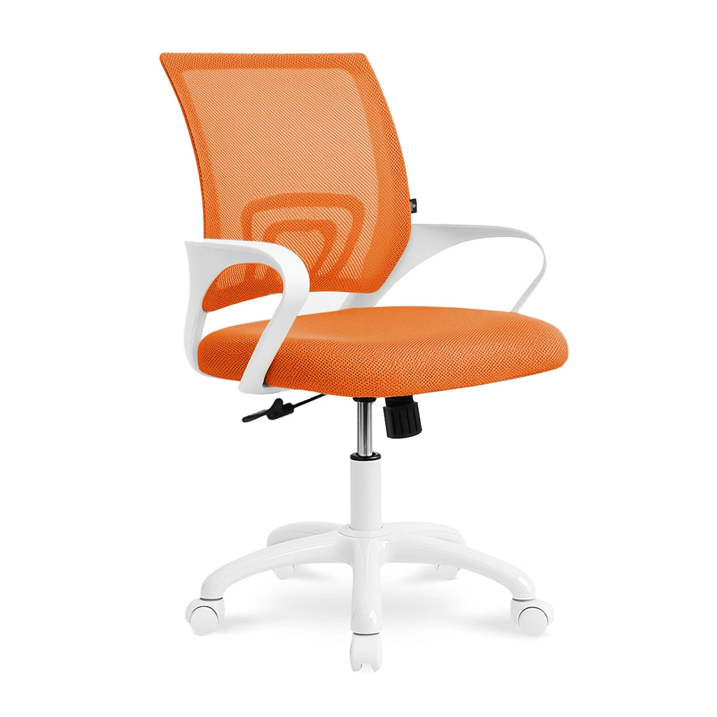 Sedia da ufficio ergonomica girevole arancione - Happy - SU06HAPB
