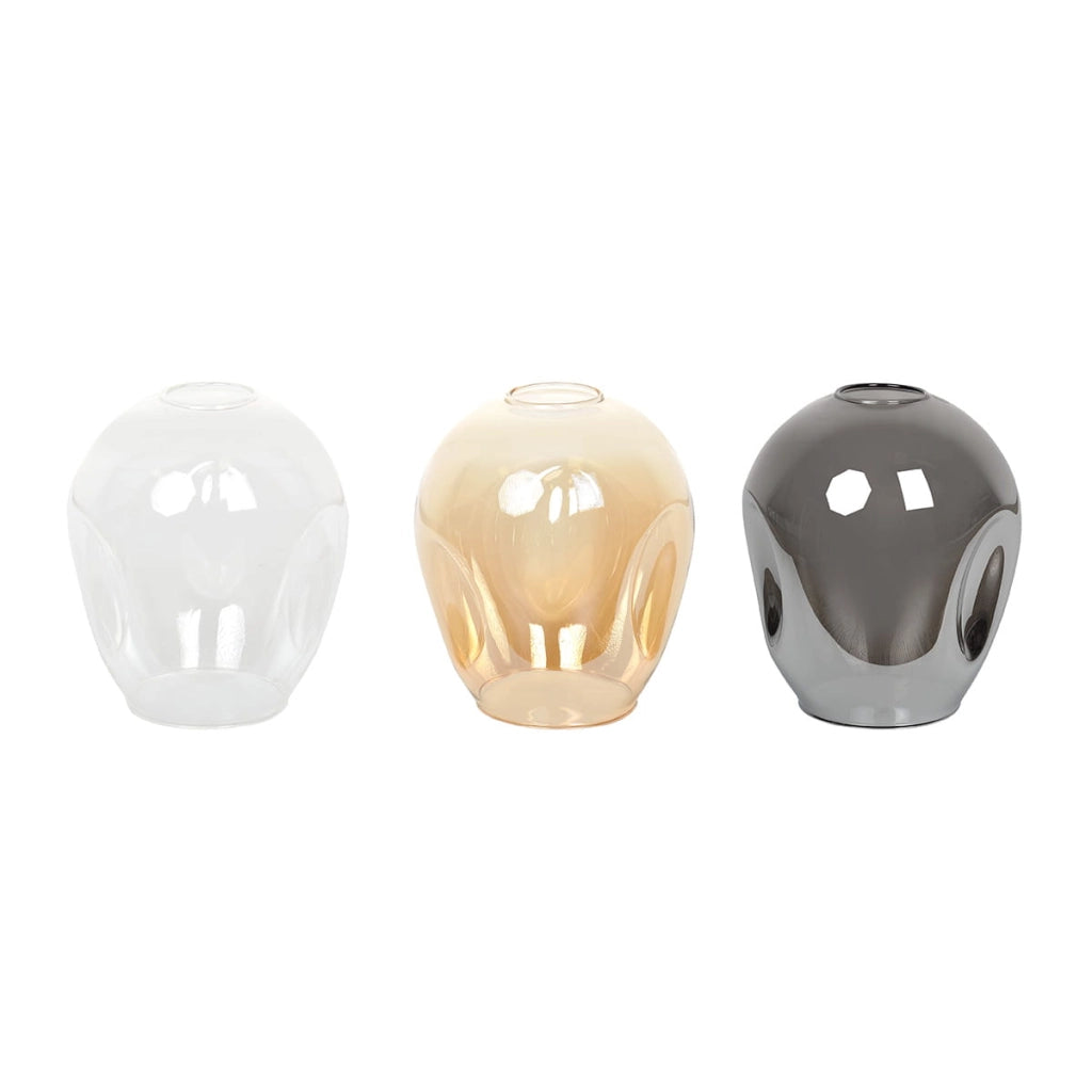 Emibig LEVEL lampadario ragno 5xE27 nero vetro multicolor