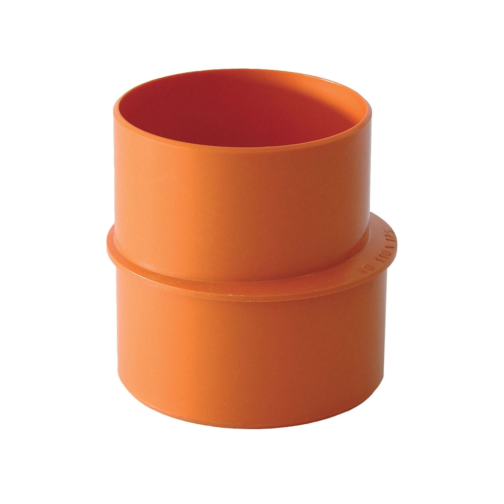 AUMENTO IN PVC ARANCIO- Diam. 82F x 100M- senza- pezzi 1