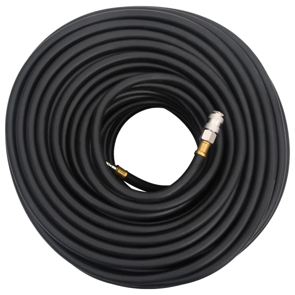 Tubo Aria Ibrido Nero 0,6" 100 m in Gomma e PVC 154501