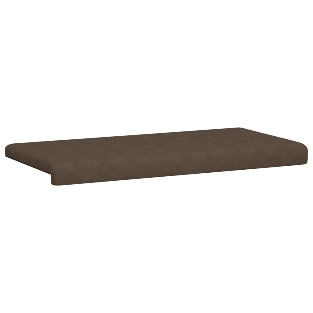 Cuscino per panchina Microfibra Marrone Profondità 35 cm 42043282