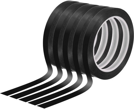 Tappo di Carta Bianca - 10mm - Tappo Autoadesivo - Nero - Tappo di Marca - Linee a Reticolo - Grafici - Adatto per Aula di Classe