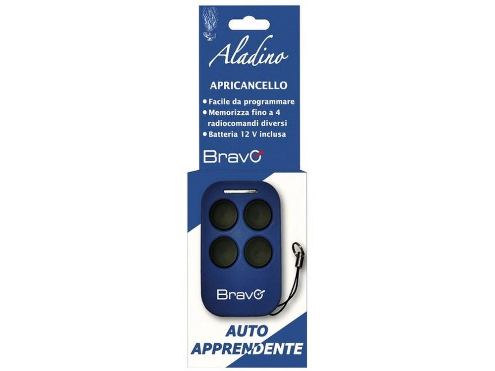 1pz radiocomando apricancello autoapprendente aladino codice fisso frequenza 43 cod:ferx.vit53523
