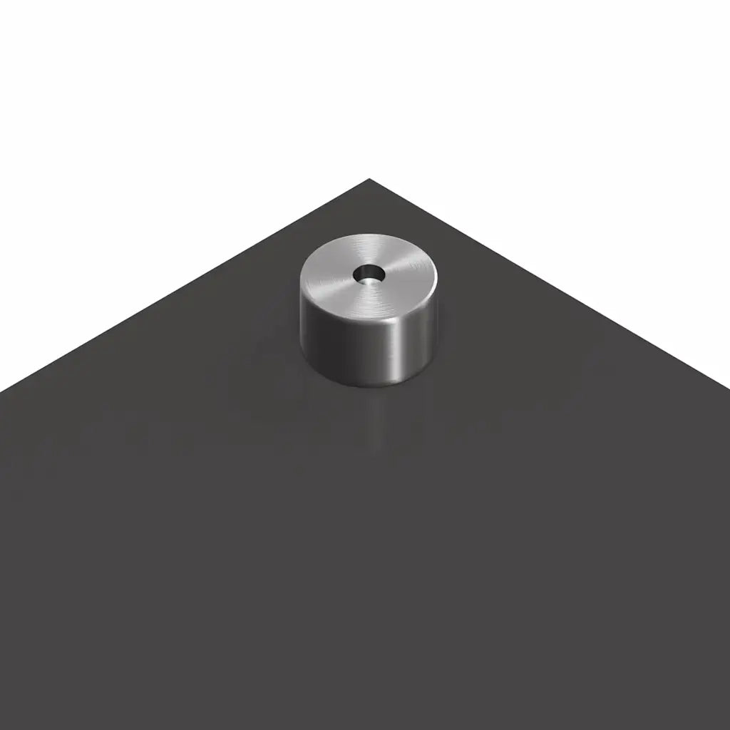 Schienale da cucina 2 pcs Grigio scuro 110 x 60 cm