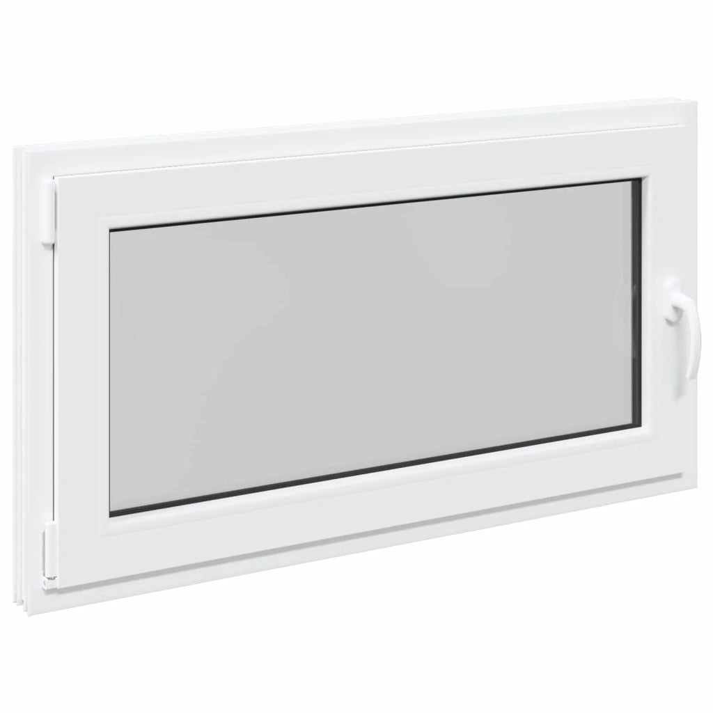 Finestra per Soffitta RISOR Bianco 110 x 50 cm PVC e Vetro 42047256