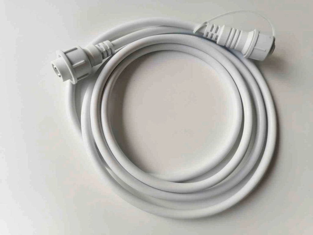 Prolunga giunzione per ghirlanda 2m bianca 230V IP65 Eko-Light