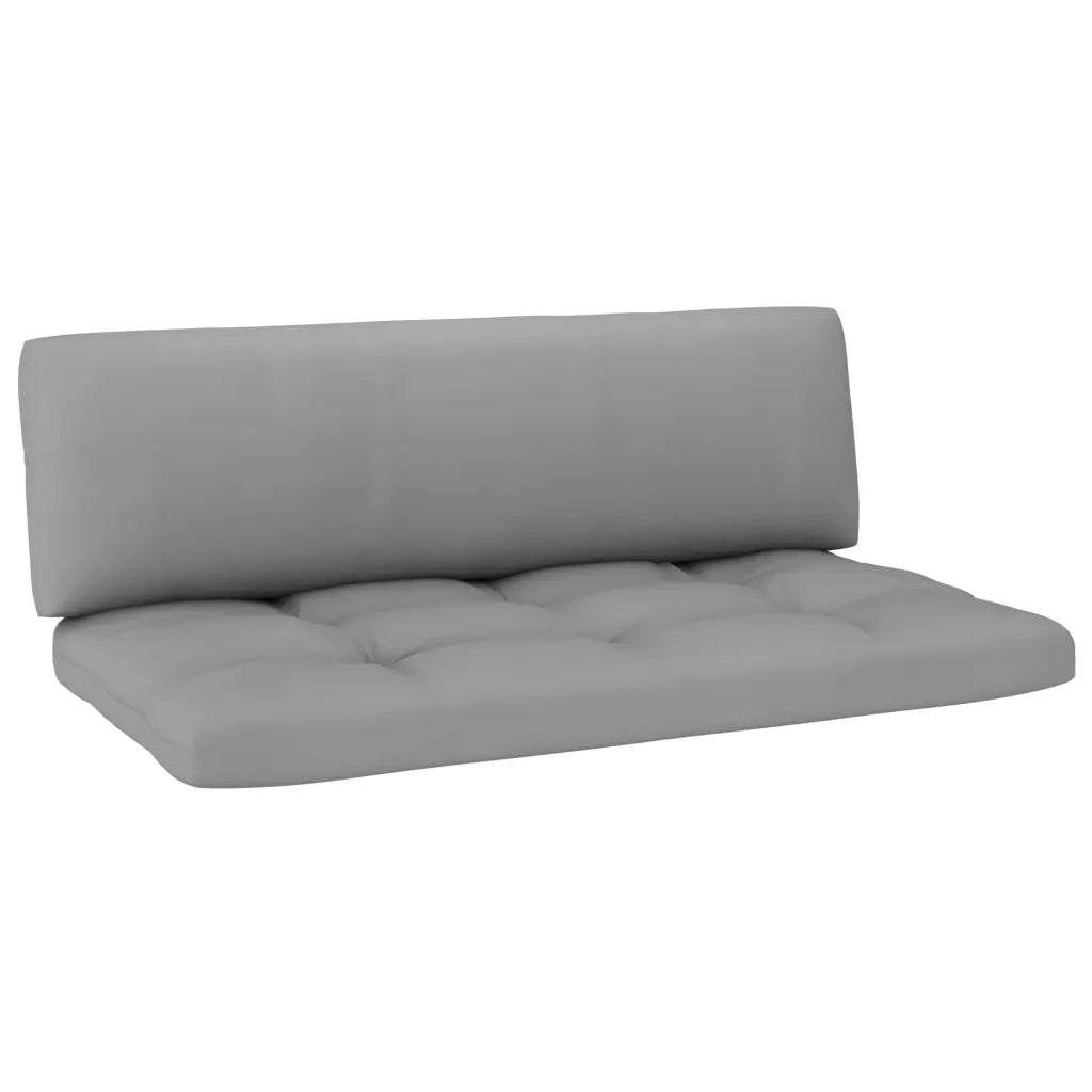 Divano Centrale Giardino su Pallet Nero Legno Pino Impregnato 3066507