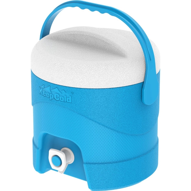 Frigo Portatile Keep Cold Picnic Cooler Rotondo Azzurro 12L