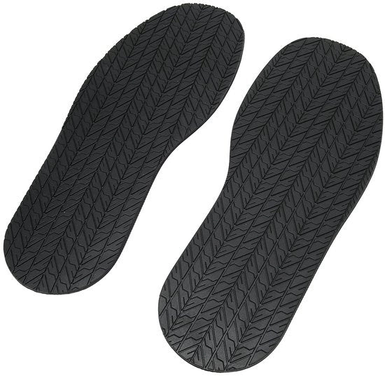 Scozzoli in gomma per scarpe - Migliorata trazione - Riparazione dei scozzoli per scarpe - Flessibili e regolabili - Riduzione del rumore - Ideali per attività all'aperto