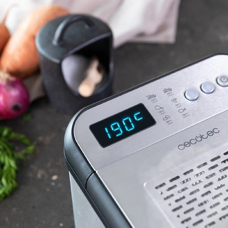 CECOTEC 04300 - Friggitrice ad Olio CleanFry Luxury 3000
