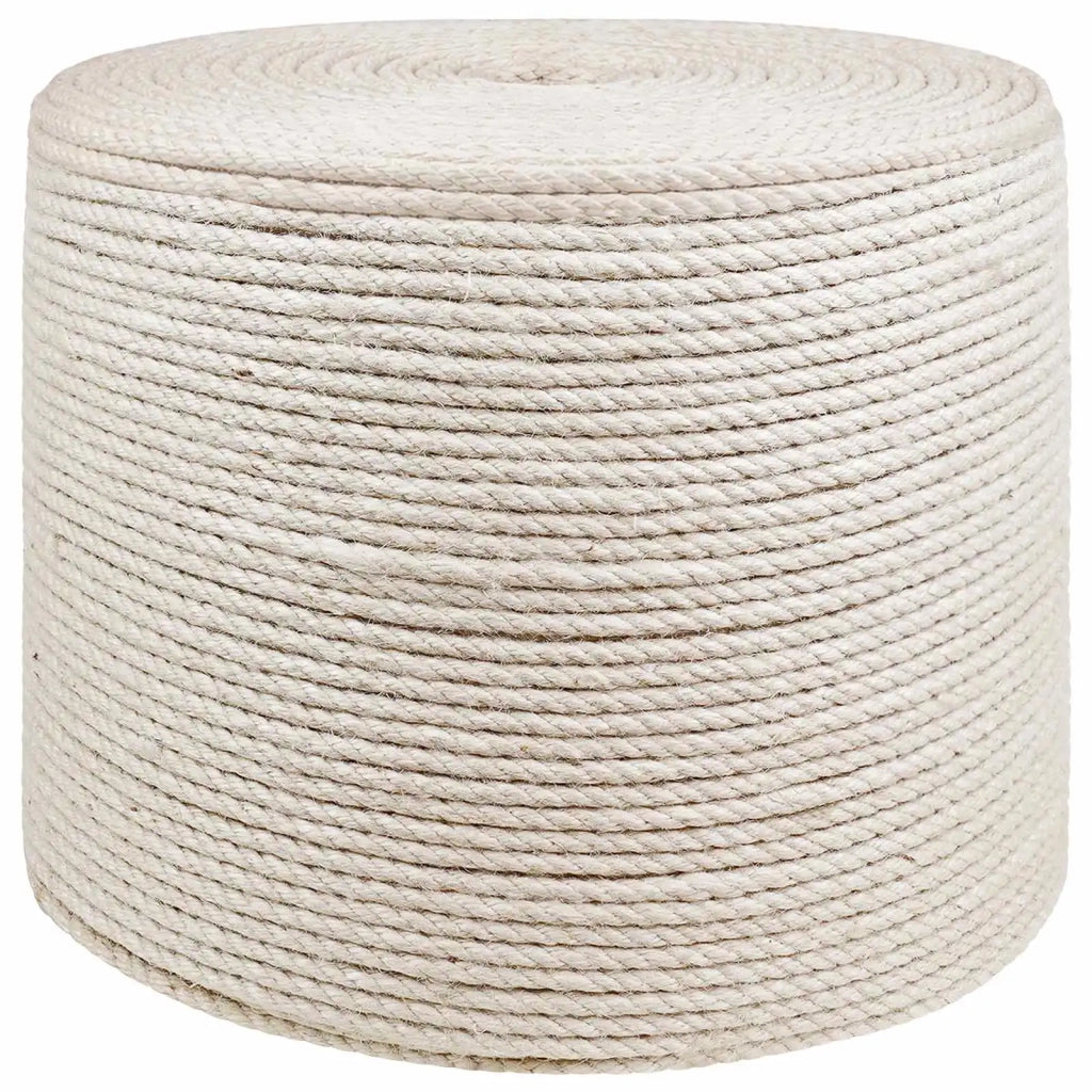 Corda | Fune di Juta 8 Bianco 100% juta Tossa