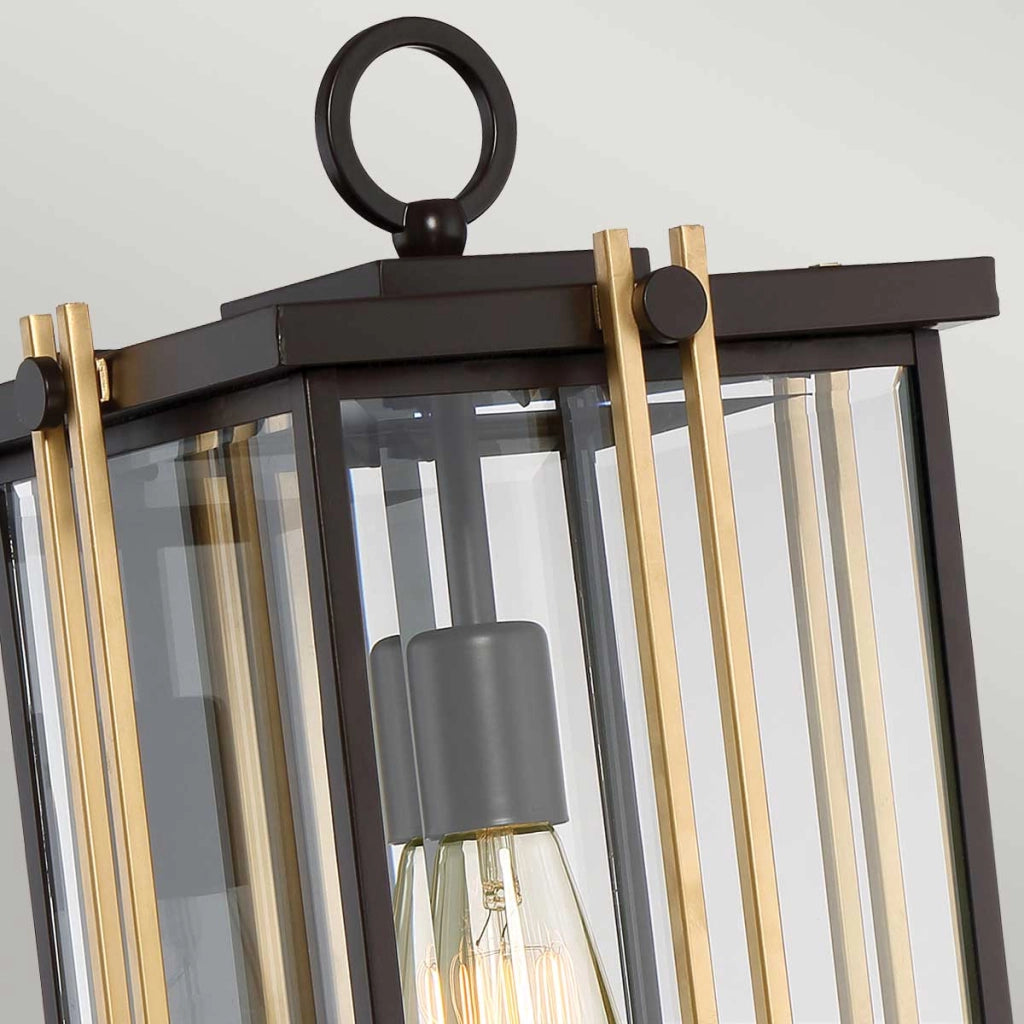 Applique esterna Goldenrod Quoizel bronzo E27 60W IP44