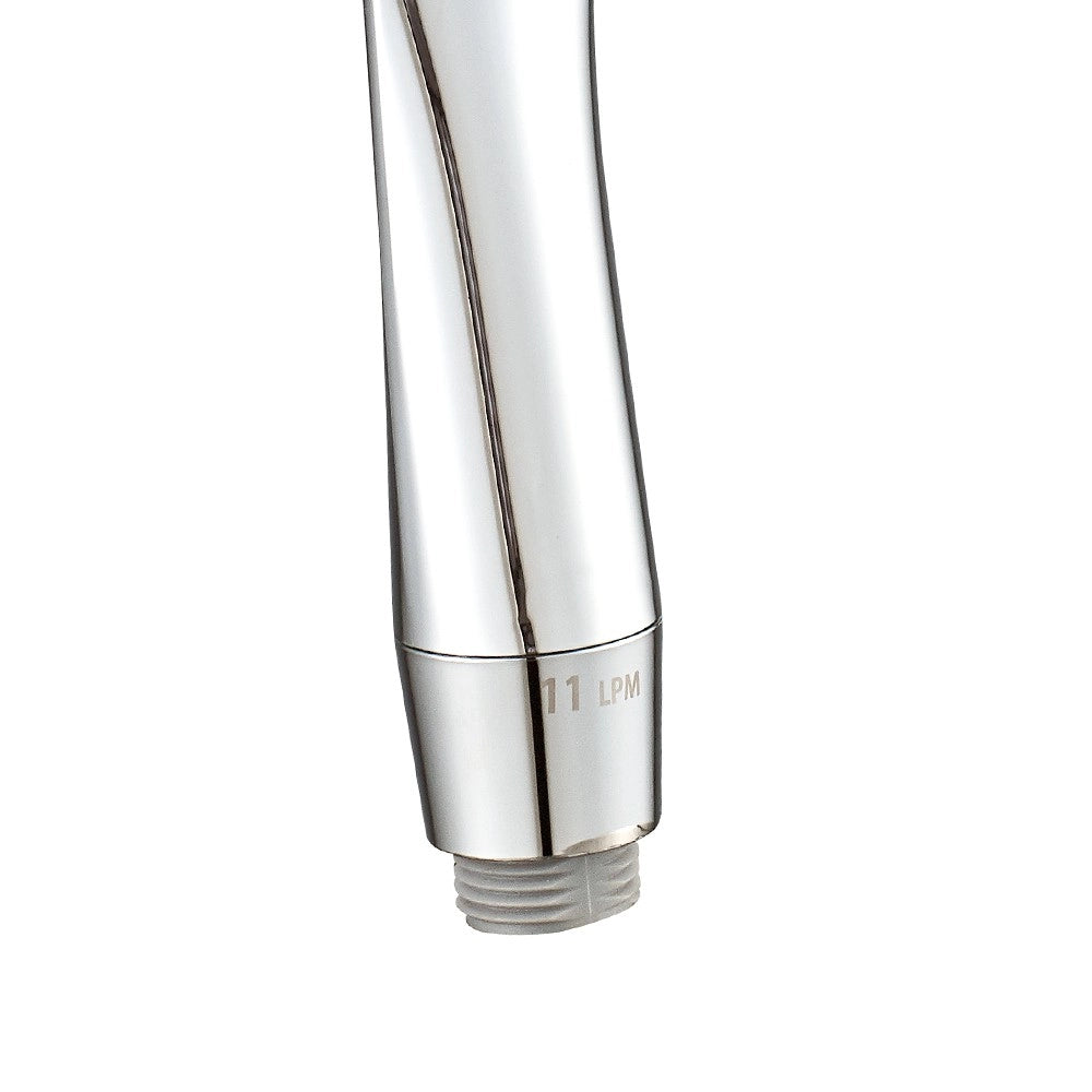 Doccino cromato a 5 getti con regolatore flusso d'acqua - serie energy