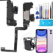 Orecchino compatibile con iPhone 11 cuffia auricolare - parti di ricambio - attrezzi inclusi.