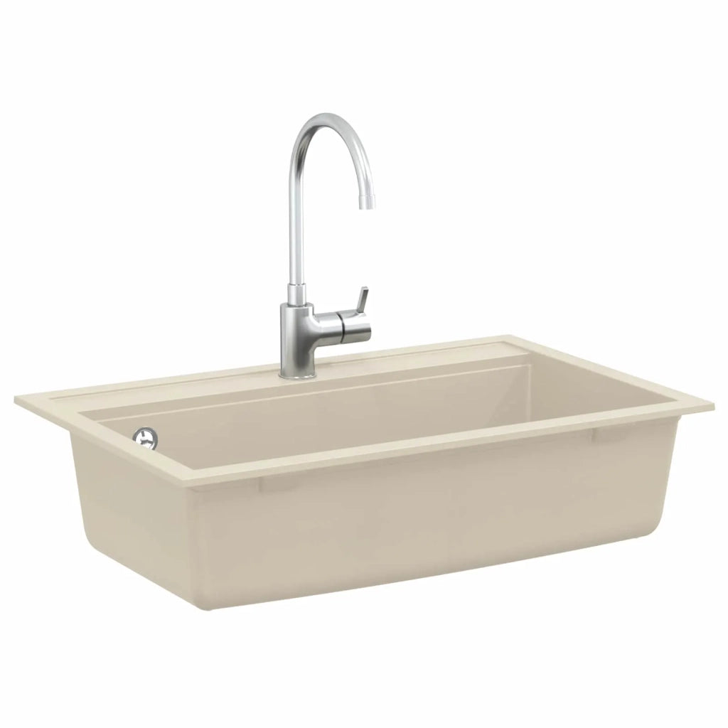 Lavello Beige 795 x 505 mm Granito