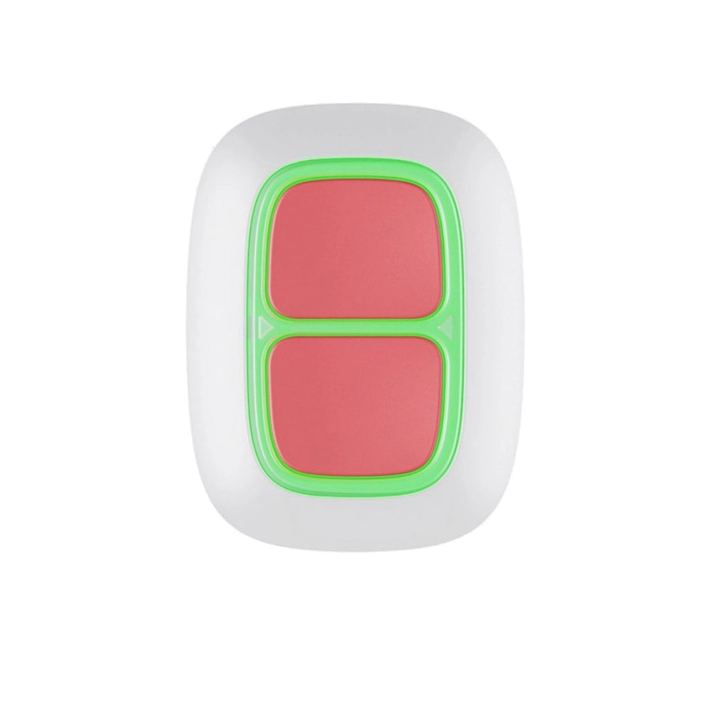 Ajax DoubleButton Pulsante wireless di emergenza Bianco - AJAX