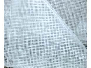 TELO TENDA PE RETINATO TRASPARENTE CON OCCHIOLI  cm.300x200    TREX