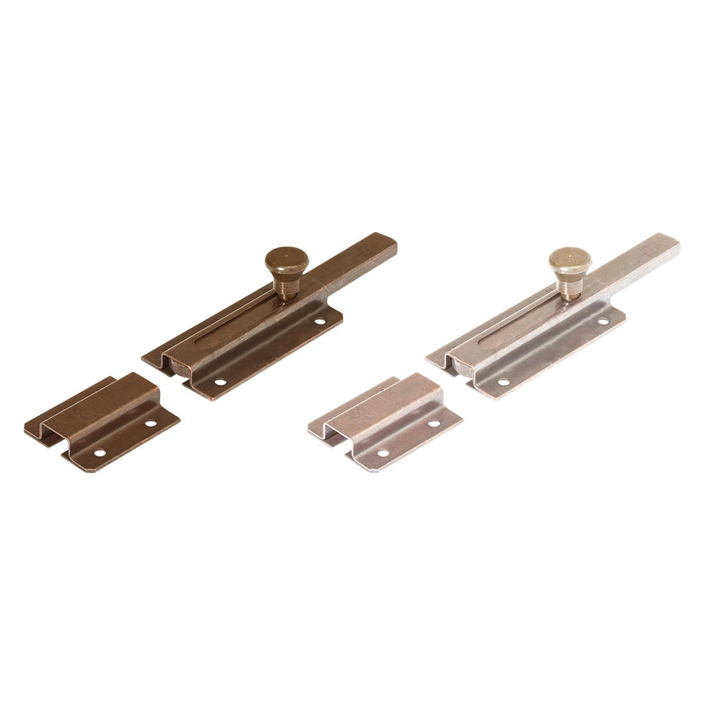 CATENACCIO TRASVERSALE RICOPERTO ART.215 mm 160 - acciaio bronzato- 20 pezzi  - ALDEGHI LUIGI