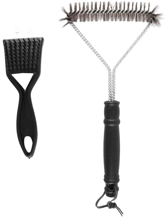 Kit di pulizia per griglia BBQ 2 pezzi per una pulizia efficiente