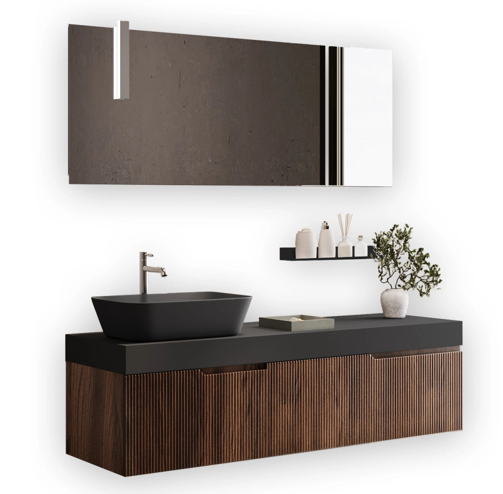 Composizione 7 pezzi VENERE rovere rio