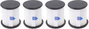 Filtro per aspirapolvere da 4 pezzi - Sostituibile e duraturo - Set di filtri per aspirapolvere - Costruzione protettiva del filtro - Adatto per INSE S6T/S6P Pro/N5S - Conserva l'aria pulita - Filtro per aspirapolvere