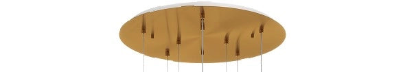 SOSP. OTTONE SAT. 3 LUCI TONDO VETRI (1 PICCOLO FUME'+1 PICCOLO AMBRA+1 MEDIO BRONZO) 1194OS-S3 TPM-MC