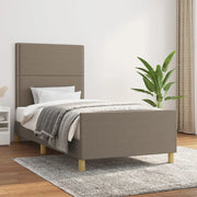 Giroletto senza Materasso Tortora 90x200 cm Tessuto