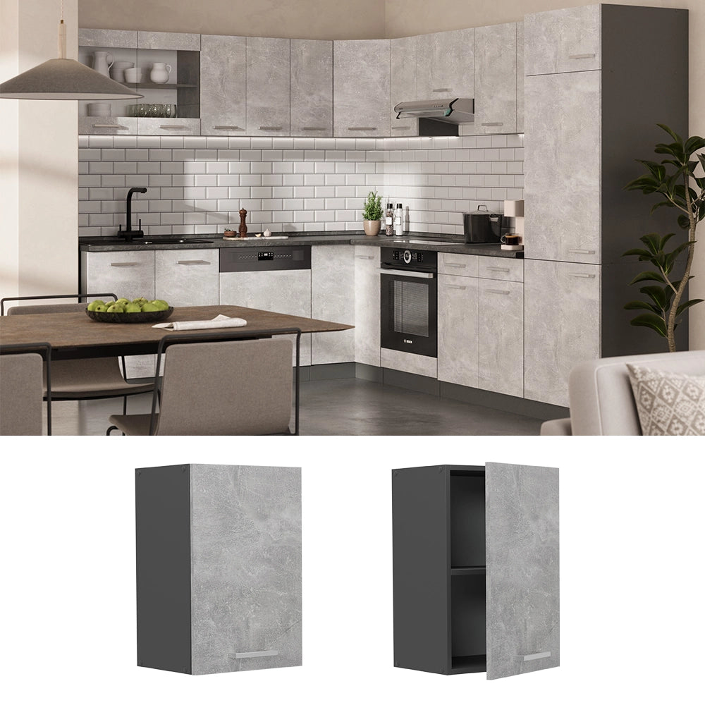 Vicco Pensile da cucina Calcestruzzo 40 cm