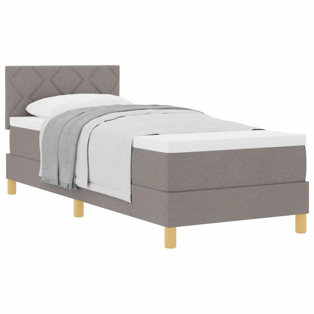 Letto a molle con cuscino Talpa 100 x 200 cm Tessuto 3338976