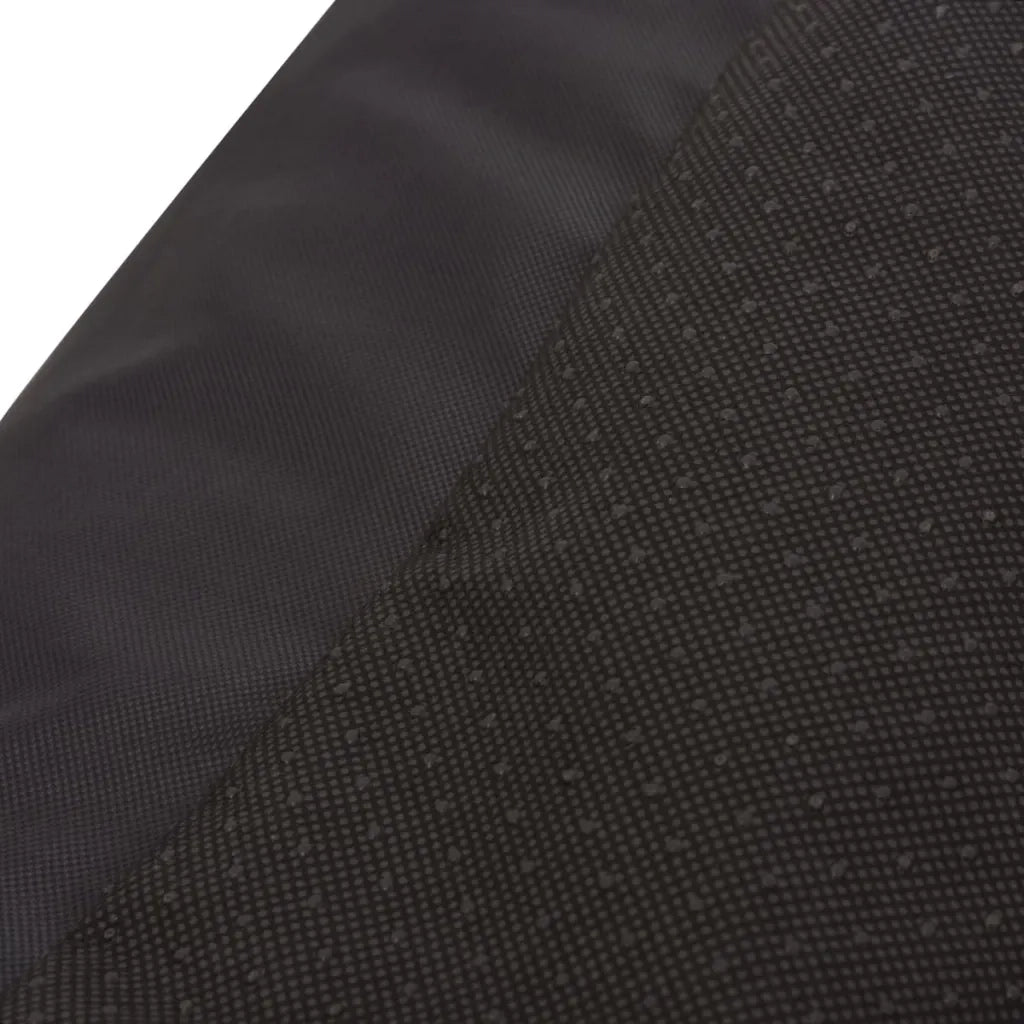 Cuccia per Cani con Cuscino Imbottito Taglia M Nero 170420
