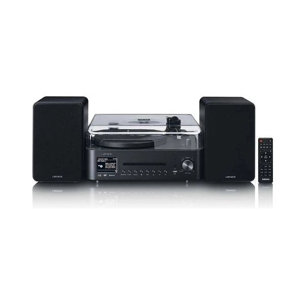 Compatto hi fi lenco mc series mc 760bk bluetooth black - 8711902093701