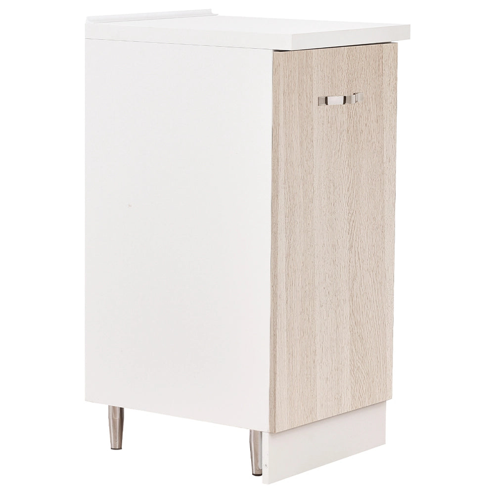 Mobile Base Cucina Componibile Minimal Colore Olmo con 1 Anta e 2 Scomparti