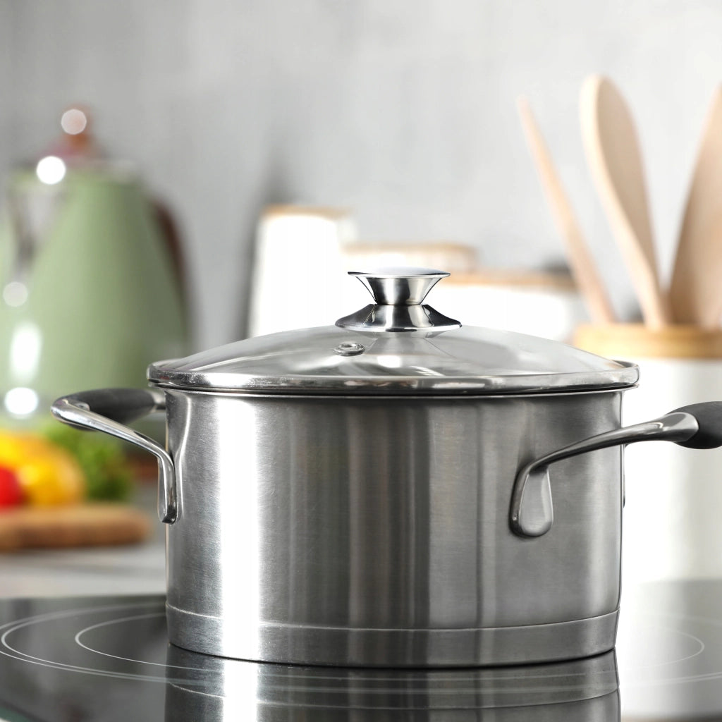 Coperchio in vetro KADAX da 26 cm, universale, resistente al calore, per pentole e padelle.