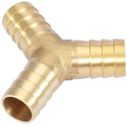 Connettori a T per messings - Adattatore 3 vie - Brandello/Aria/Acqua/Gas/Olio - 14mm - 1 pezzo - Alta qualità - Connettori di tubo