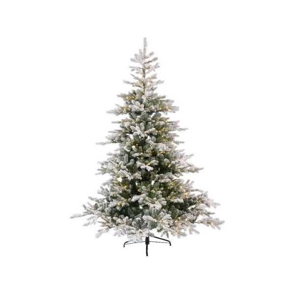 Albero di natale amicasa 9670123 grandis con 550 luci led bianco caldo
