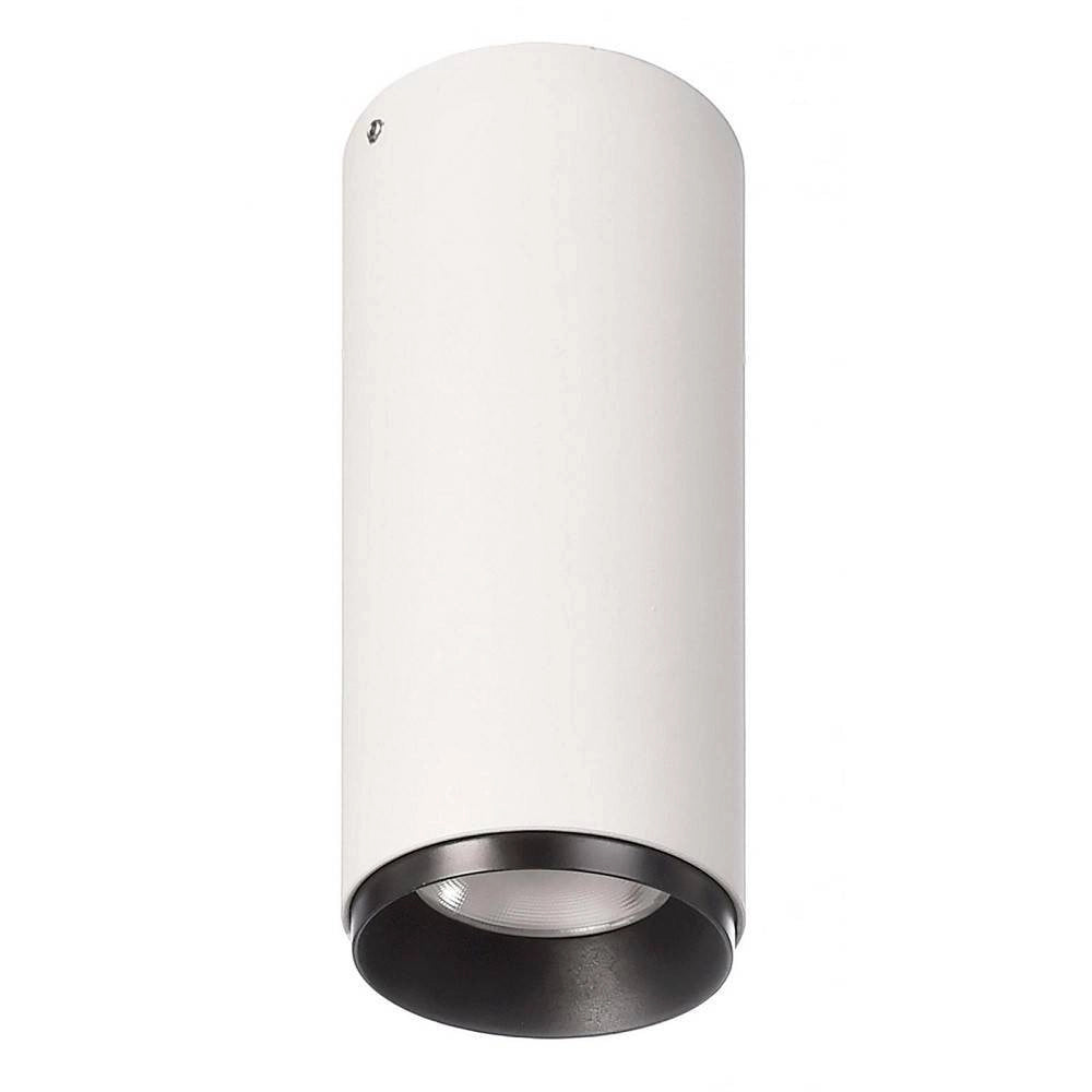 Trade Shop - Faretto Spot Soffitto Plafoniera Cilindro Led Cct 10w 2 In 1 3000k 4000k Moderna -