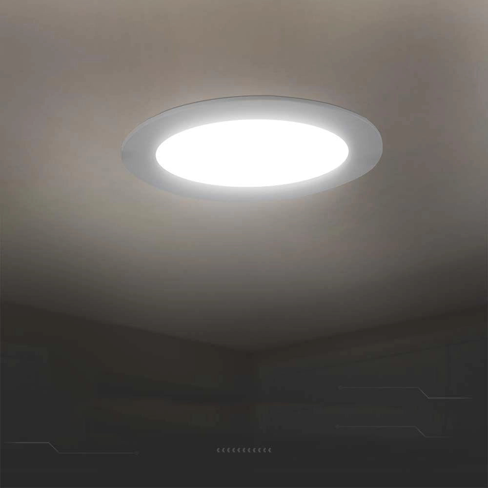 Faretto LED incasso 6W tondo 4000K 660lm V-TAC VT-61006