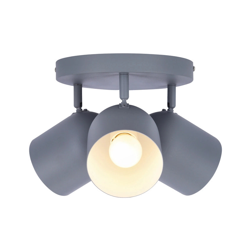 Plafoniera Candellux Azuro 98-63236 grigia 32cm 3xE27