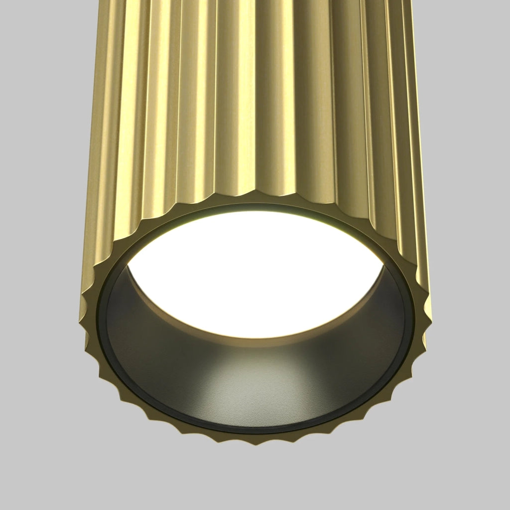 Maytoni Applique design Calipso 2 luci GU10 ottone alluminio