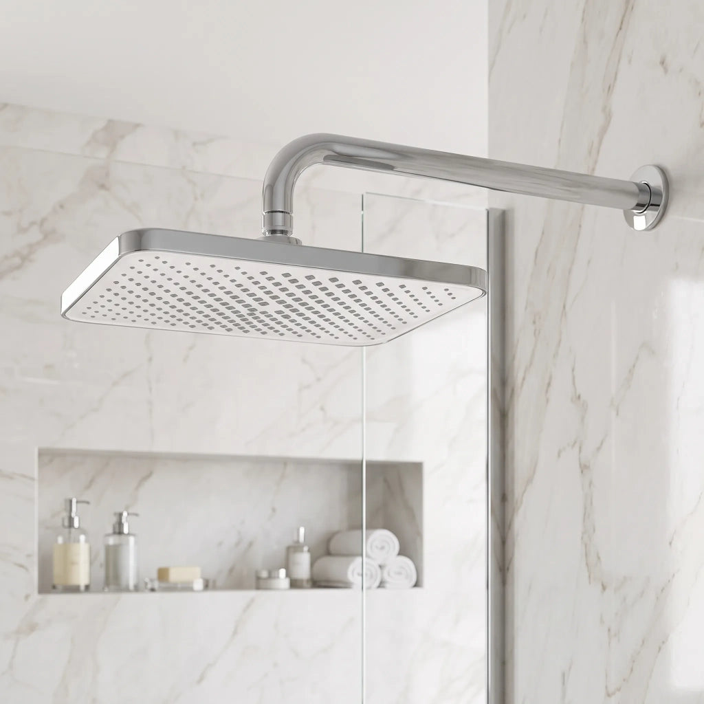 Soffione Doccia Rettangolare Rea Js-032 Chrome