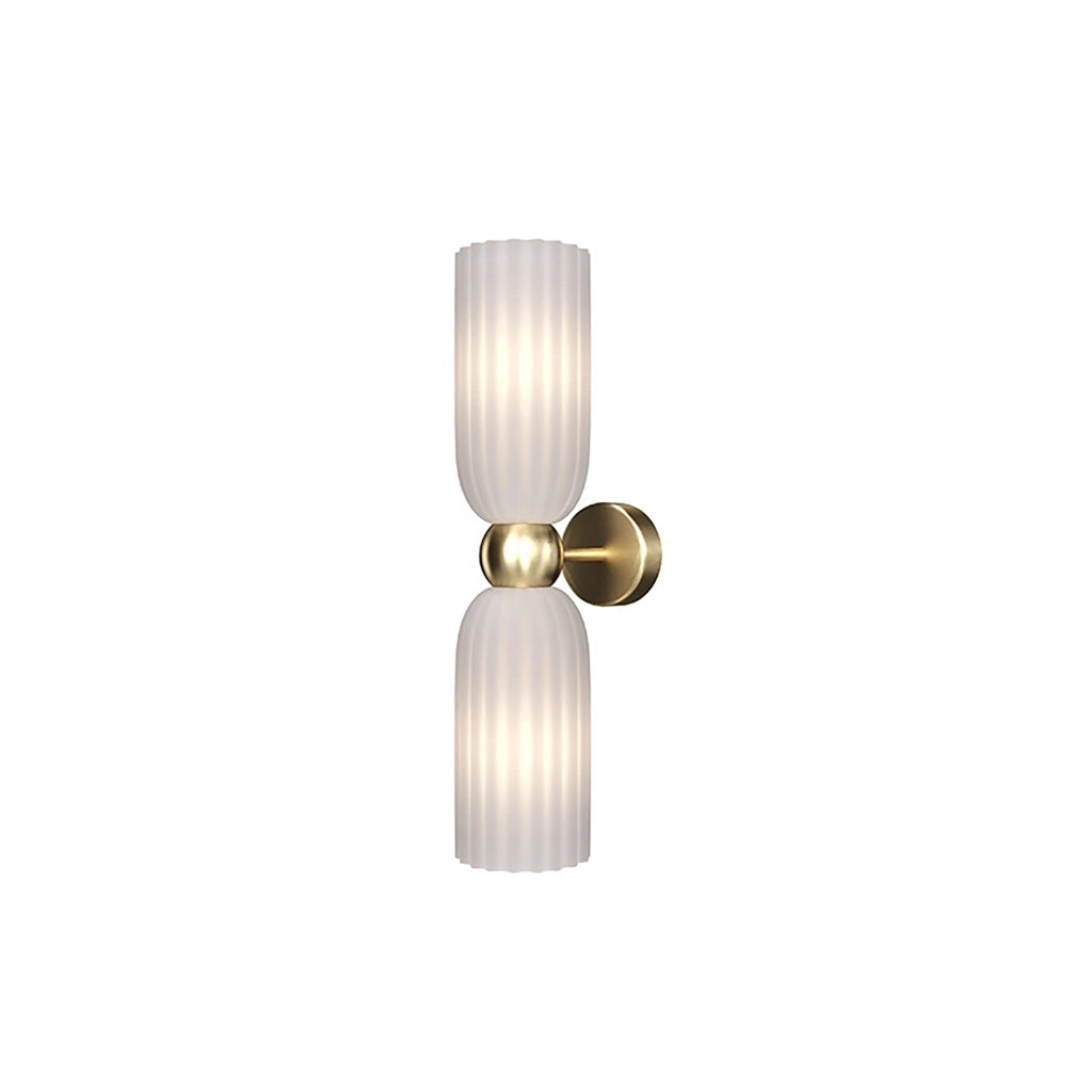 Maytoni Applique contemporanea Antic 2 luci E14 oro metallo vetro