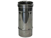 RACCORDO PER TUBO ACCIAIO INOX M/F AISI 304 MONOPARETE SPESSORE MM.0,5  MF ø mm.100