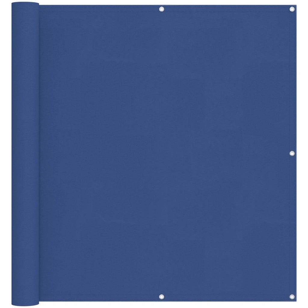 Schermo da balcone-Pannello per balcone Blu 110 x 500 cm Tessuto Oxford