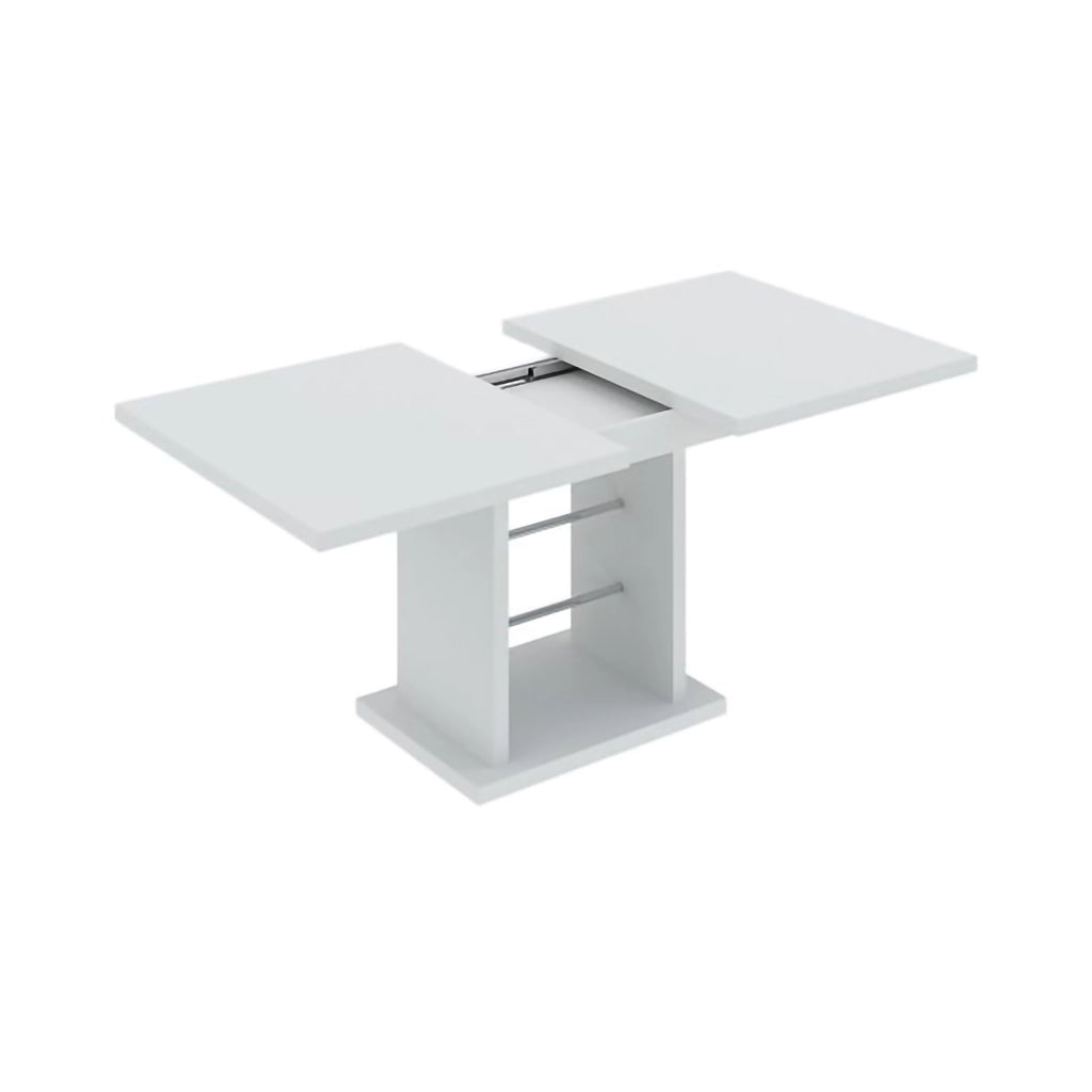 Lirega, Tavolo Allungabile 8 Posti, 150x90x77h cm Bianco