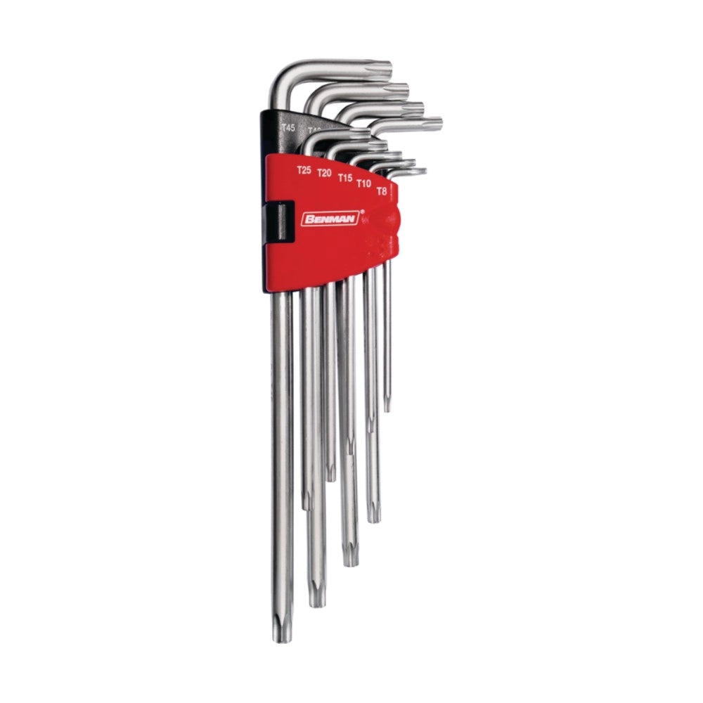 Benman set 9 chiavi torx extra lunghe