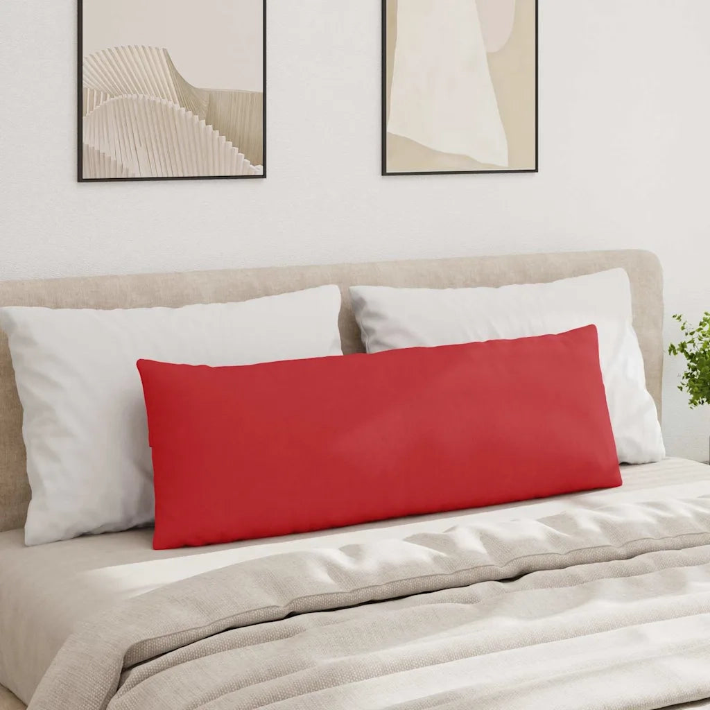 Cuscini da Divano 2 pcs Rosso 120 x 40 cm Tessuto 42013794