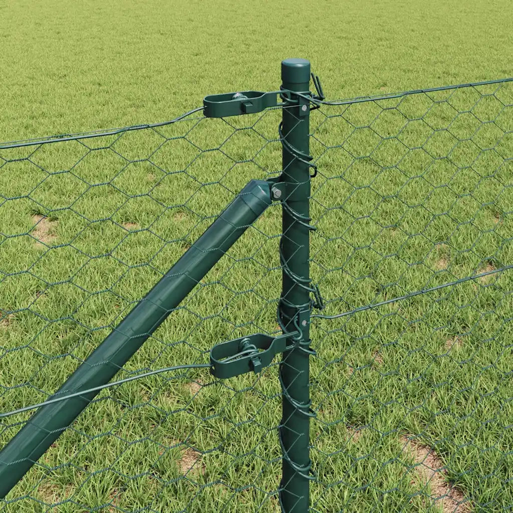 Palo della recinzione Verde 100 x 0,6 m (rete 36 mm)