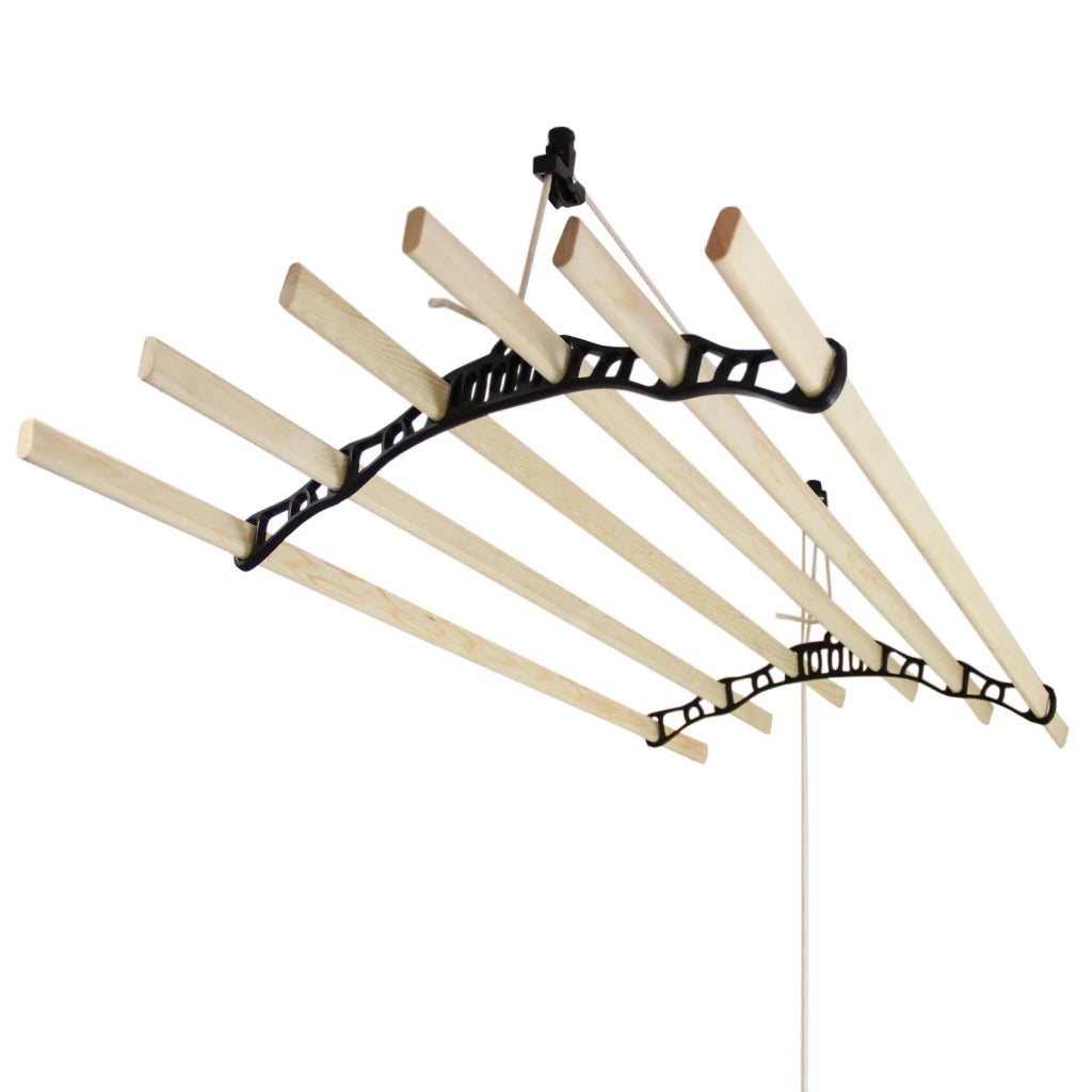 Stendibiancheria da Soffitto Stendi Panni Soffitto Lavanderia Bucato 2.4m